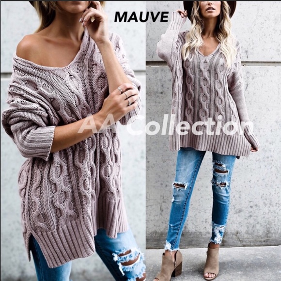 Oversized loose fit sweater long sleeves slouchy - Picture 6 of 7